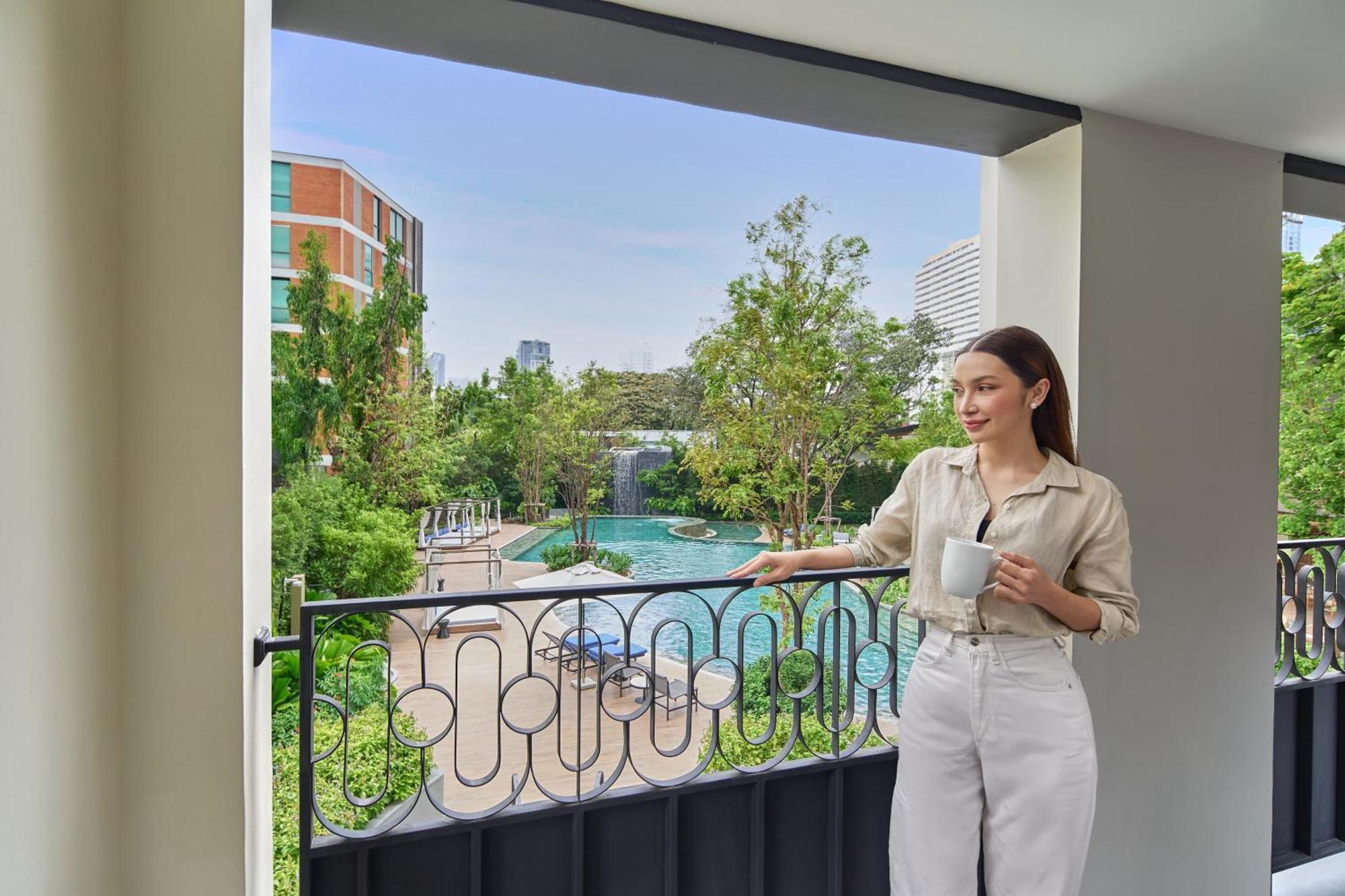 Marriott Executive Apartments, Bangkok Townhall Sukhumvit المظهر الخارجي الصورة