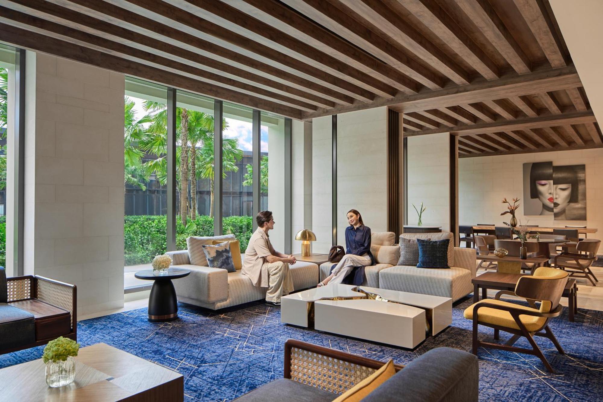 Marriott Executive Apartments, Bangkok Townhall Sukhumvit المظهر الخارجي الصورة