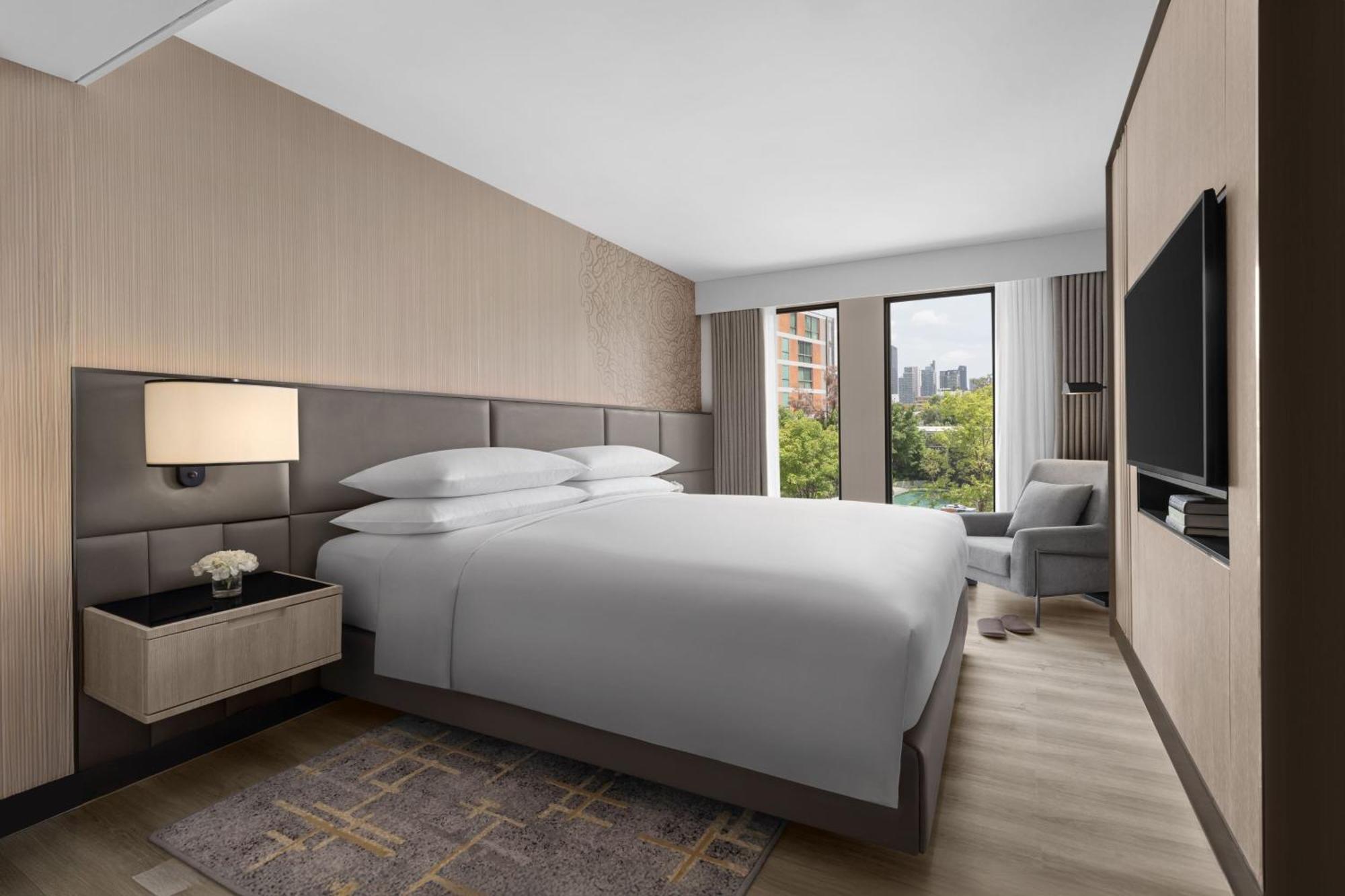 Marriott Executive Apartments, Bangkok Townhall Sukhumvit المظهر الخارجي الصورة